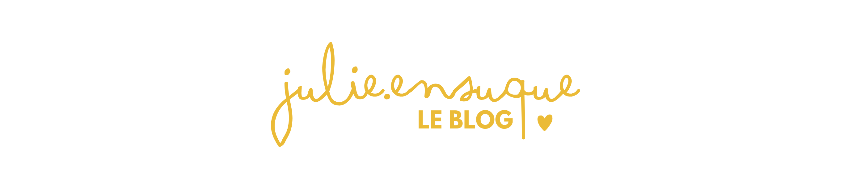 Julie Ensuque – Le blog